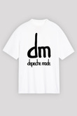 Depeche Mode Beyaz Unisex Oversize Tişört T-Shirt