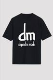 Depeche Mode Siyah Unisex Oversize Tişört T-Shirt
