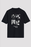 Depeche Mode Siyah Unisex Oversize Tişört T-Shirt