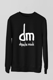 Depeche Mode Siyah Unisex Sweatshirt