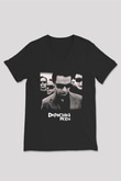 Depeche Mode Siyah Unisex V Yaka Tişört T-Shirt