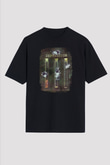 Depresyon Formülü Hormonlar Baskılı Unisex Oversize Tişört - Tshirt