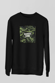 Despised Icon Baskılı Unisex Siyah Sweatshirt