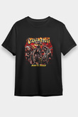 Destruction Baskılı Unisex Siyah Tişört