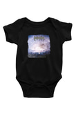 Desultory Baskılı Unisex Siyah Bebek Body - Zıbın