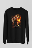 Deus Ex Siyah Unisex Sweatshirt
