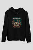 Devil Driver Baskılı Unisex Siyah Hoodie