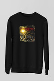 Devil Driver Baskılı Unisex Siyah Sweatshirt