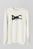 Devil May Cry Beyaz Unisex Sweatshirt