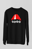 Devo Siyah Unisex Sweatshirt