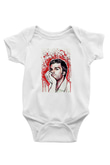 Dexter Baskılı Beyaz Unisex Bebek Body - Zıbın