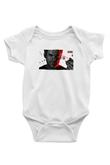 Dexter Baskılı Beyaz Unisex Bebek Body - Zıbın