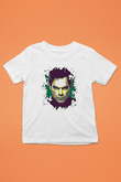 Dexter Baskılı Beyaz Unisex Beyaz Çocuk Tişört - Tshirt