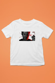 Dexter Baskılı Beyaz Unisex Beyaz Çocuk Tişört - Tshirt