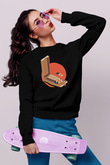 Dexter Baskılı Unisex Siyah Sweatshirt