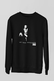 Dexter Baskılı Unisex Siyah Sweatshirt