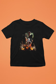 Diablo Baskılı Siyah Unisex Çocuk Tişört