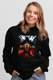 Diablo Siyah Unisex Hoodie