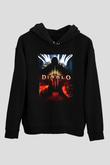 Diablo Siyah Unisex Hoodie