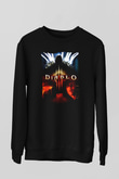 Diablo Siyah Unisex Sweatshirt