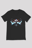 Diablo Siyah Unisex V Yaka Tişört