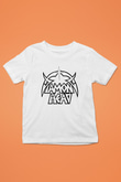 Diamond Head Baskılı Beyaz Unisex Çocuk Tişört