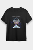 Diamond Head Baskılı Unisex Siyah Tişört