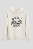 Diamond Head Beyaz Unisex Kapşonlu Sweatshirt