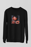 Diddy Baskılı Unisex Siyah Sweatshirt
