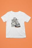 Die Antwoord Baskılı Beyaz Unisex Beyaz Çocuk Tişört - Tshirt