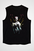 Die Antwoord Baskılı Unisex Siyah Kolsuz Tişört - Tshirt