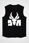 Die Antwoord Baskılı Unisex Siyah Kolsuz Tişört - Tshirt