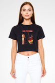 Die Hard Siyah  Crop Top Tişört
