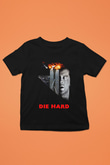 Die Hard Siyah Unisex Çocuk Tişört