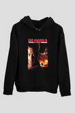 Die Hard Siyah Unisex Hoodie