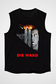 Die Hard Siyah Unisex Kolsuz Tişört