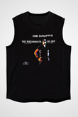 Die Krupps Baskılı Unisex Siyah Kolsuz Tişört