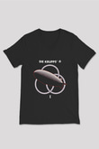 Die Krupps Baskılı Unisex Siyah V Yaka Tişört