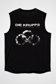 Die Krupps Siyah Unisex Kolsuz Tişört