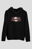 Dillion Francis Siyah Unisex Kapüşonlu Sweatshirt