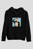 Dillon Francis Baskılı Unisex Siyah Hoodie