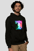 Dillon Francis Baskılı Unisex Siyah Hoodie