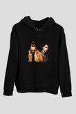 Dimitri Vegas & Like Mike Baskılı Unisex Siyah Hoodie