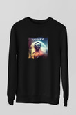 Dimitri Vegas & Like Mike Baskılı Unisex Siyah Sweatshirt