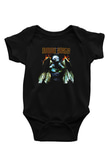 Dimmu Borgir Baskılı Unisex Siyah Bebek Body - Zıbın