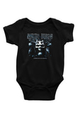 Dimmu Borgir Baskılı Unisex Siyah Bebek Body - Zıbın