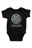 Dimmu Borgir Baskılı Unisex Siyah Bebek Body - Zıbın