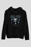 Dimmu Borgir Baskılı Unisex Siyah Kapüşonlu Sweatshirt