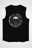 Dimmu Borgir Baskılı Unisex Siyah Kolsuz Tişört - Tshirt