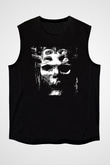 Dimmu Borgir Baskılı Unisex Siyah Kolsuz Tişört - Tshirt
